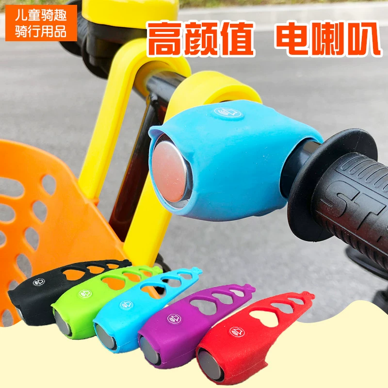Xe đạp điện còi trẻ em xe đạp chuông ba bánh xe cân bằng lớn tiếng còi điện tử núi xe đạp phụ kiện chuông - Smart Scooter