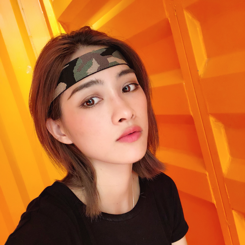 Sports hair band female suction running gym hipster hip hop hip hop street dance male headscarf wash hair band children also available