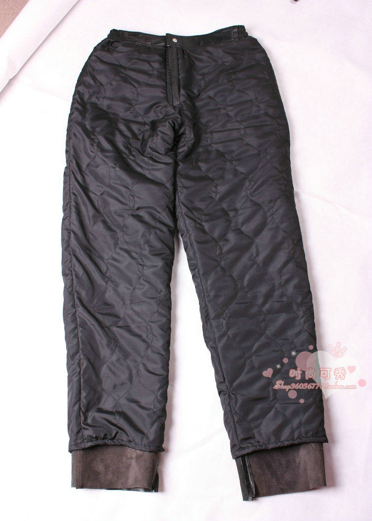 Pantalon cuir homme droit pour hiver - Ref 1492788 Image 11