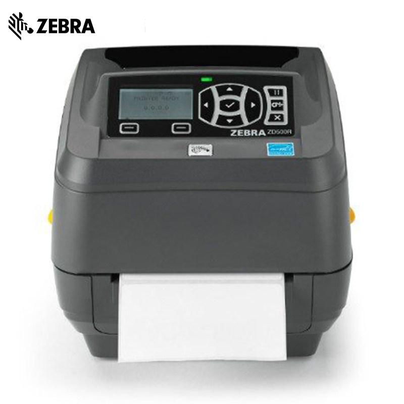 ZEBRA zebra ZD500R Ultra High Frequency 200dpi Electronic UHF Tags RFID barcode printing machines UHF ultra-high frequency RFID desktop printing machines Jewelry Clothing Heat