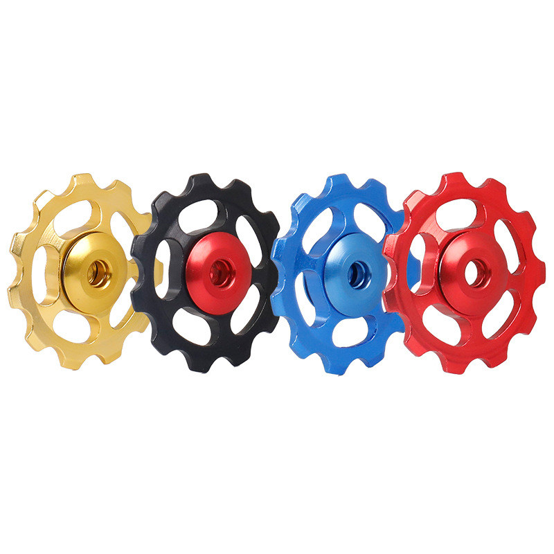 Mountaineering Bike Rear Dial Guide Wheel Ceramic Bearings Peering 11 Teeth Variable Speed Dial Chain Pointing Wheel Tension Wheels