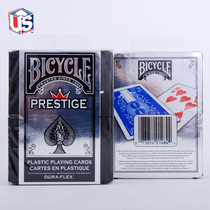 American cycling Prestige Plastic playing card Bicycle Prestige Plastic single license plate