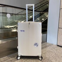 Luggage male and female students durable pull box aluminum box boarding box silent universal wheel dry and wet separation suitcase