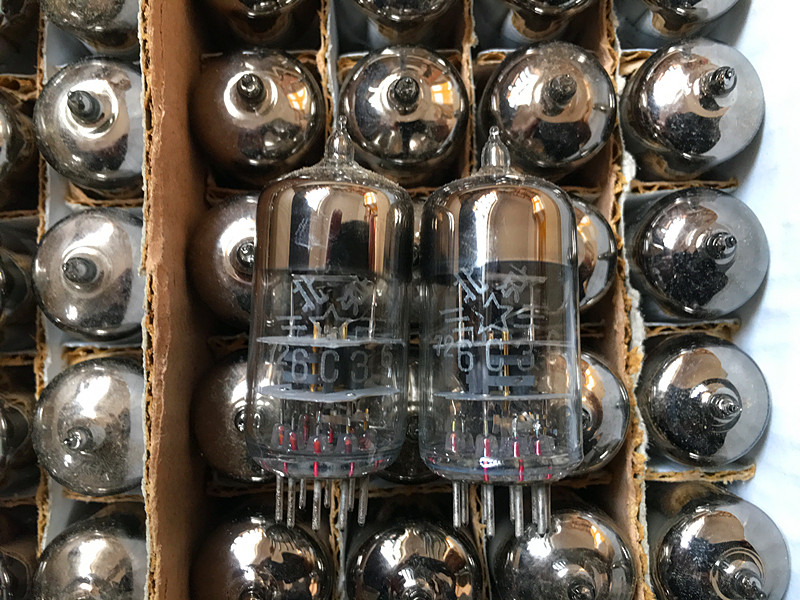 Brand new Beijing 6C3 vacuum tube replacement 6C3-Q 6C3n Fever liner machine ear release DIY low noise toxic sound pairing