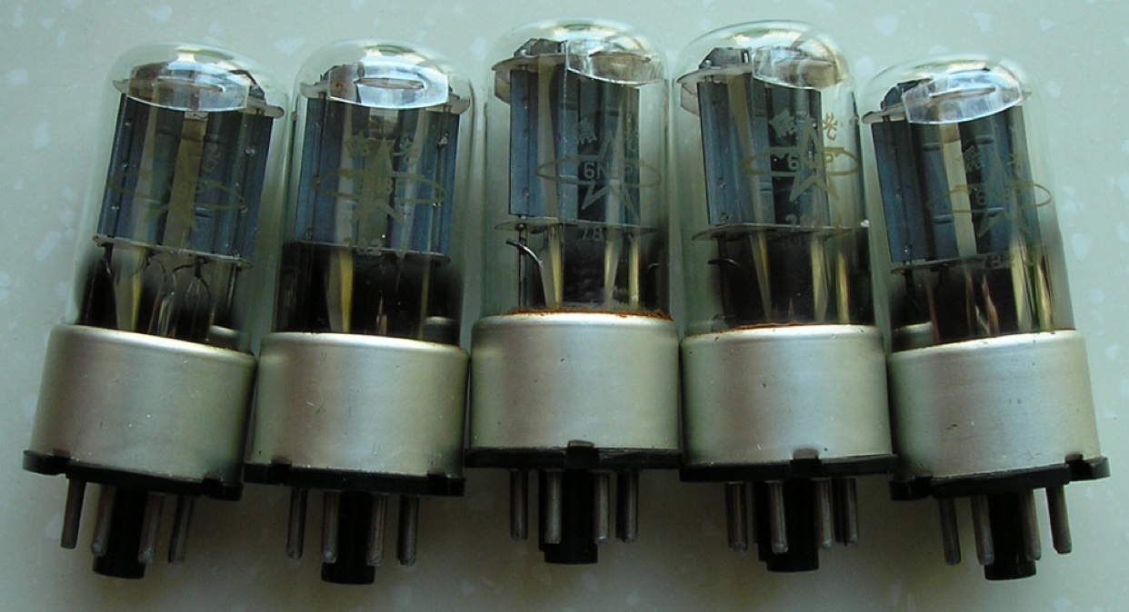 New twilight 6N8P vacuum tube generation 6H8C 6SN7 ECC32 ECC32 Fever radio sound bile machine DIY poison sound