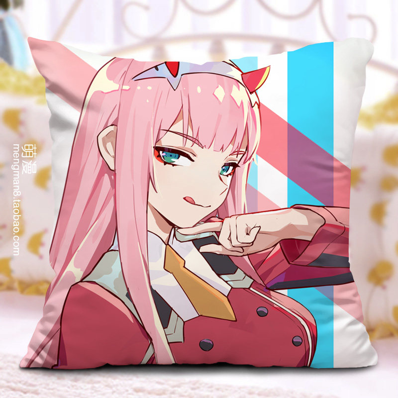 DARLING in the FRANXX peripheral 02 anime pillow two-dimensional double-sided cushion pillow gift