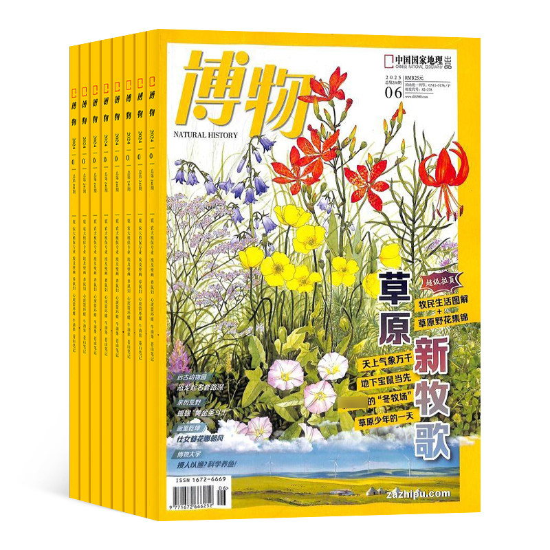 【单期订阅】包邮 好奇号杂志 2025/2024年单期季度全年组合订阅 杂志铺 万物/博物/历史喵/问天少年/商界少年 青少年科普期刊