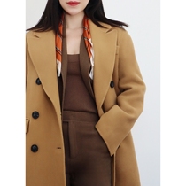 Mei Sanquan mulberry silk square scarf view