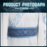 Демон нецхи приходит в мир Ao Bing Cos Coling Lotus Cakes Тот и тот же стиль одежды Wig Dragon Horn Har