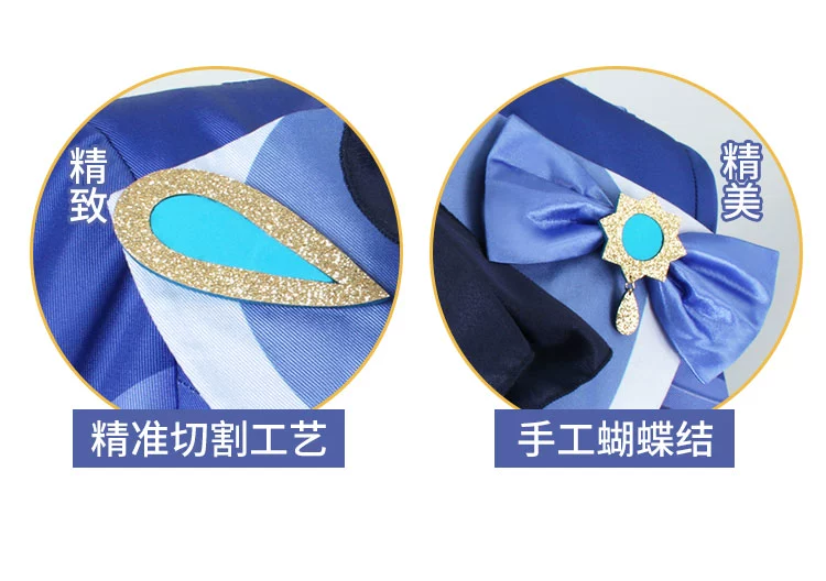 cosplay hu tao Genshin Tác Động cos quần áo Fukalos Fontaine Thần Nước anime game Manghuang Đen Funina trang phục hóa trang quần áo nữ cosplay genshin impact 18