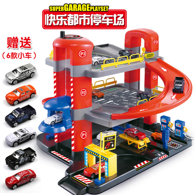 childrens car garage