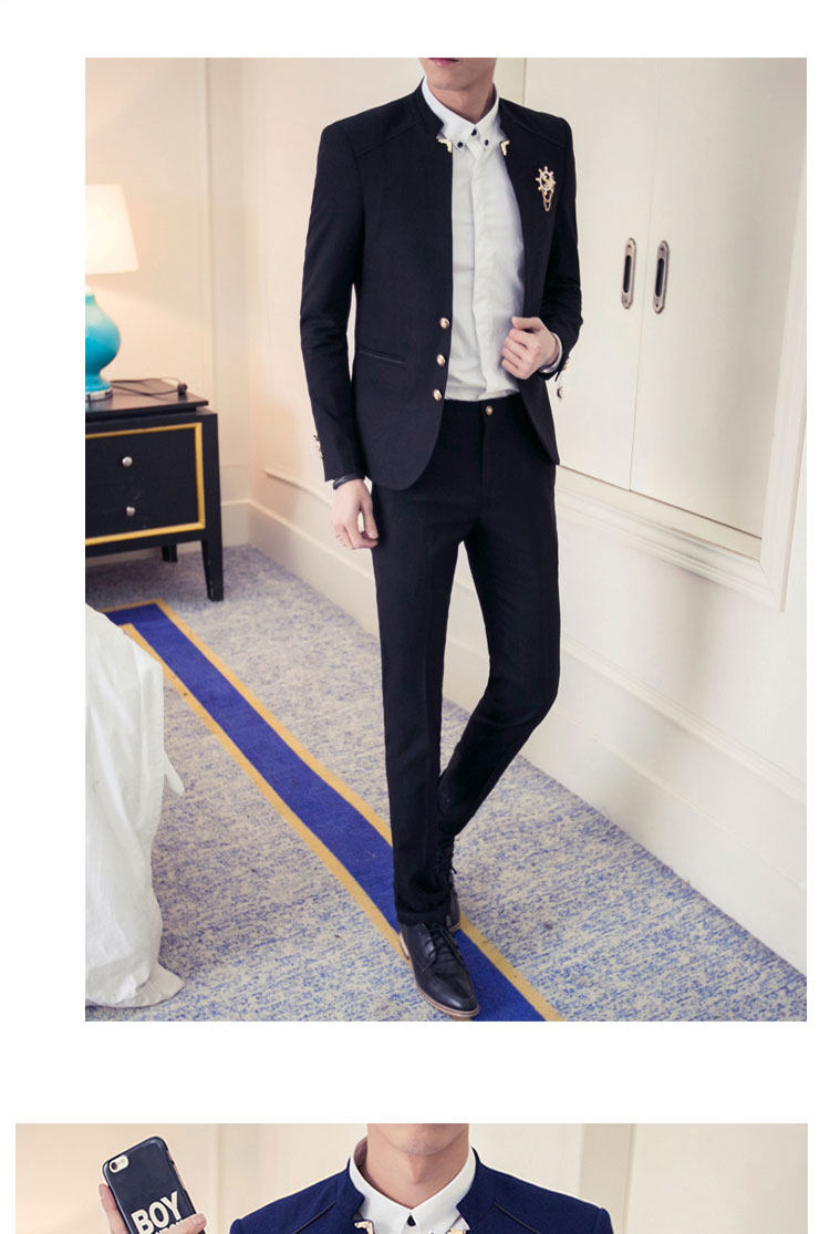 Costume homme en polyester pour automne - Ref 1553811 Image 8