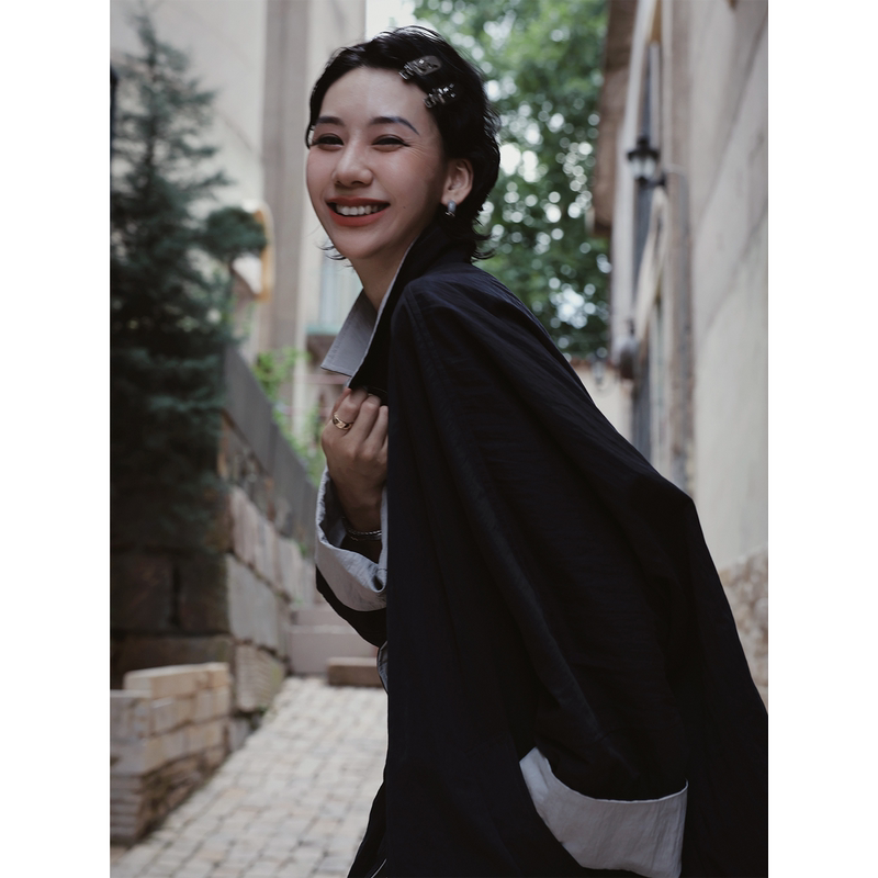 Tt Designer [Western Diary] Design-Conscious, Light Luxury, Fashionable Reversible Trench Coat for Women, New Spring Jacket