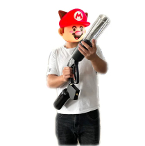 Stage special effects T-shirt launcher gift launcher projector