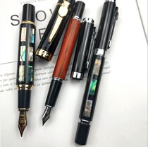 Jinhao 8802 650 Safflower pear shell shell carving pen Handmade pen Yijin pen