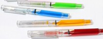 F10 transparent demonstration color ink pen pen holder ink storage transparent pen tongue 2 only to send color ink