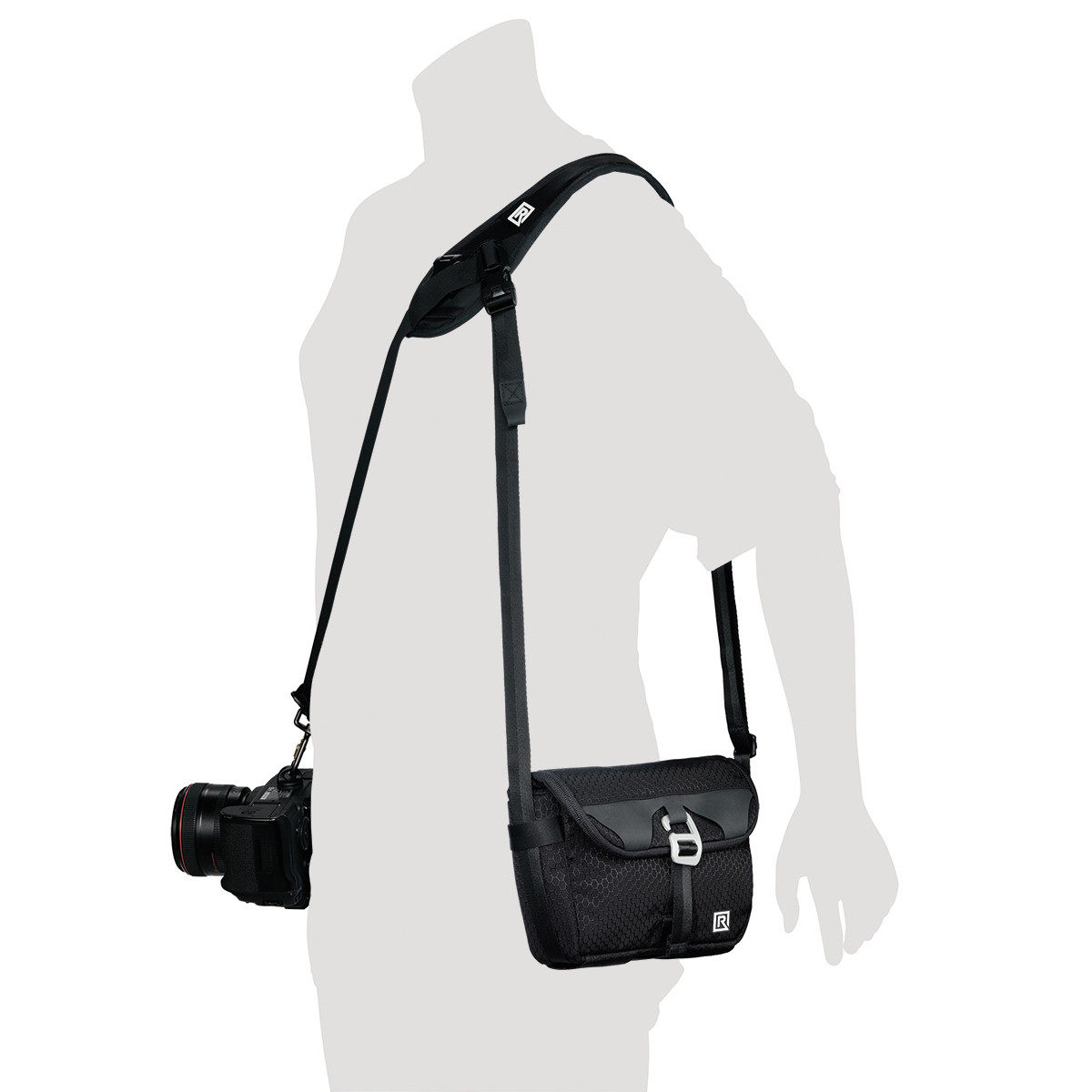 American fast gunman Black Rapid taps breeze boutique series Traveler Bag portable package