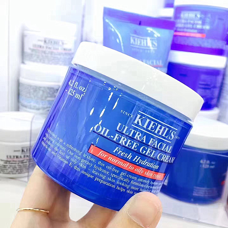 Kiehl's科颜氏 高保湿清爽啫哩面霜125ml 补水控油清爽不油腻