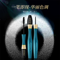 Mascara Latina cộng với bút kẻ mắt hai đầu với độ dày và dài không thấm nước không dễ bị nhòe 746 - Kem Mascara / Revitalash chuốt mi