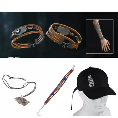 The Last Survivor 2 theme necklace Ellie tattoo American Doom 2 game bracelet peripheral cosplay bracelet