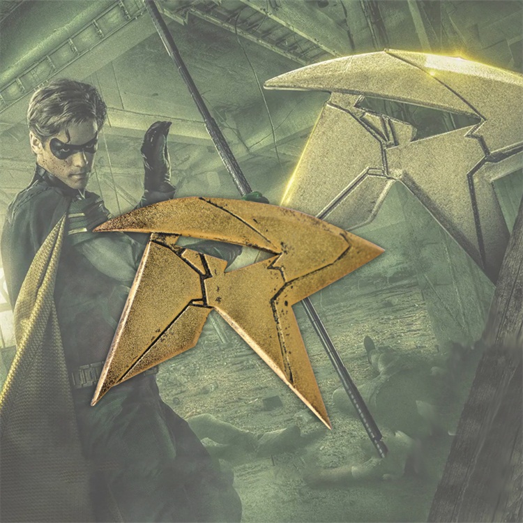 Tetancos perimeter Robin's fellow Darts Justice League Batman member Night Wing Badge Movie TV props