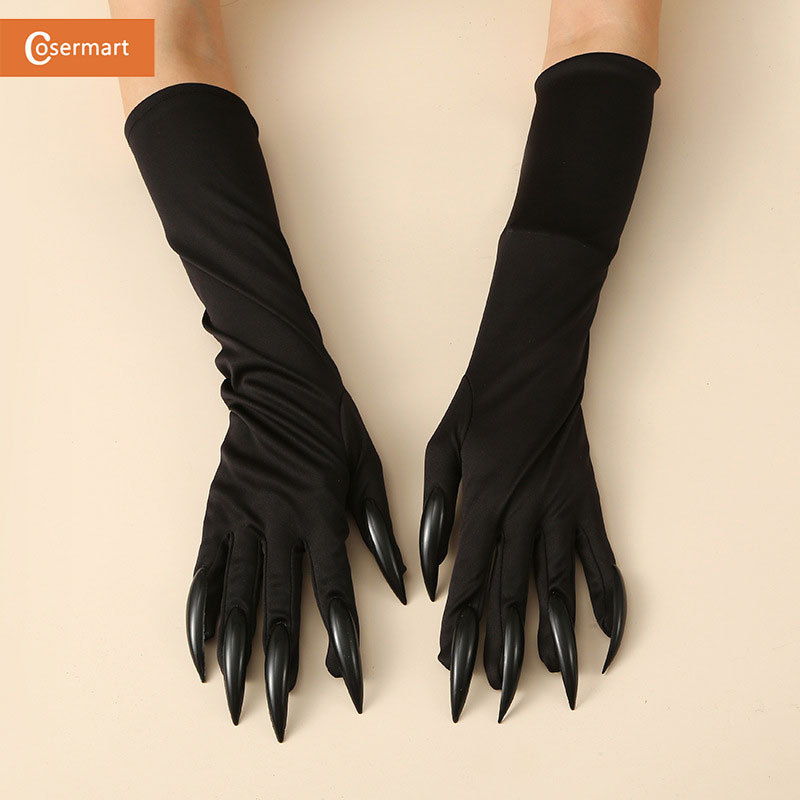 Tricky Nail Gloves, Claw Photo Props, Bloody Ghost Long Nails, Cat Claws, Halloween Dance Performance Cosplay Props