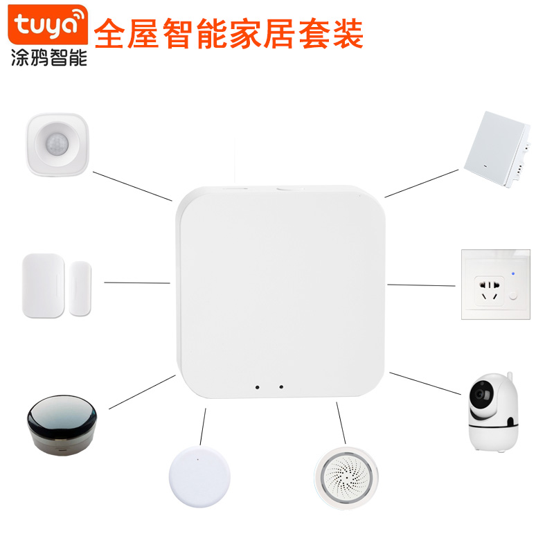Smart home set Whole house control system Custom Tmall elf Xiaoai classmate voice switch lighting control