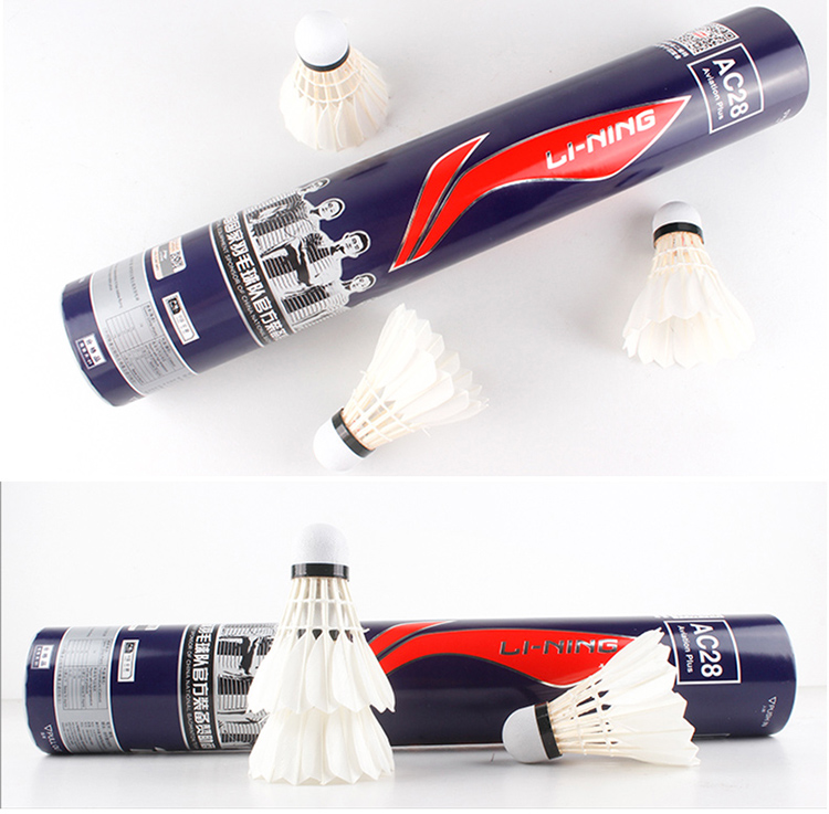 Cầu lông Li Ning đích thực không tệ đào tạo bóng kháng chơi bóng Wang Goose 12 bóng 1 gói vận chuyển AC28 vợt cầu lông adidas
