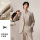 Костюм Гийома, мужской деловой повседневный пиджак, элитная официальная одежда, свадебное платье жениха цвета шампанского mini 1