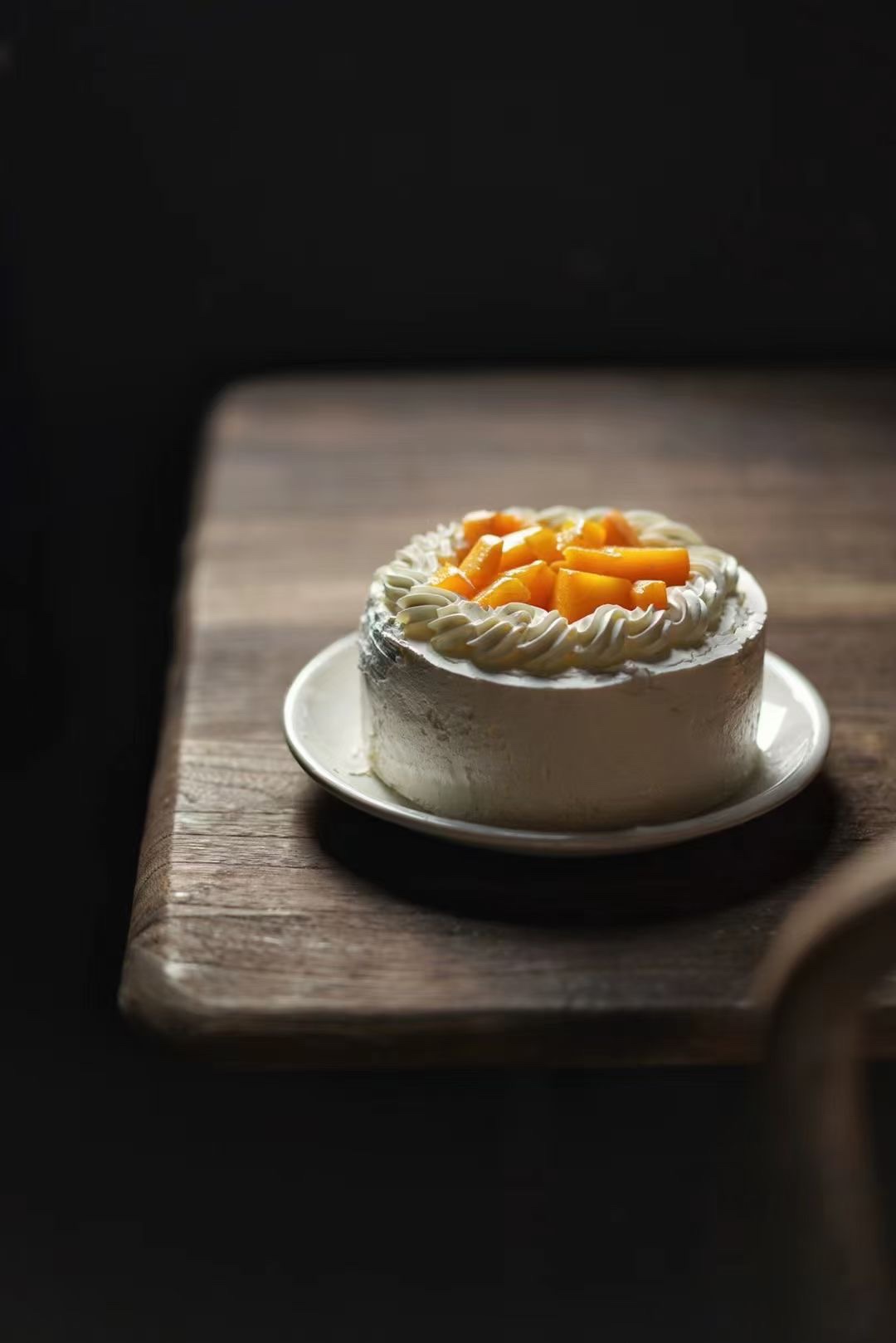 Work as old folding wood table small white table Photography Props Background Wooden wood Stillness Food Shooting Fover Life Aesthetics