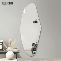 BOLEN frameless mirror full body mirror ins Wind fitting mirror dressing mirror Wall self-adhesive home decorative mirror