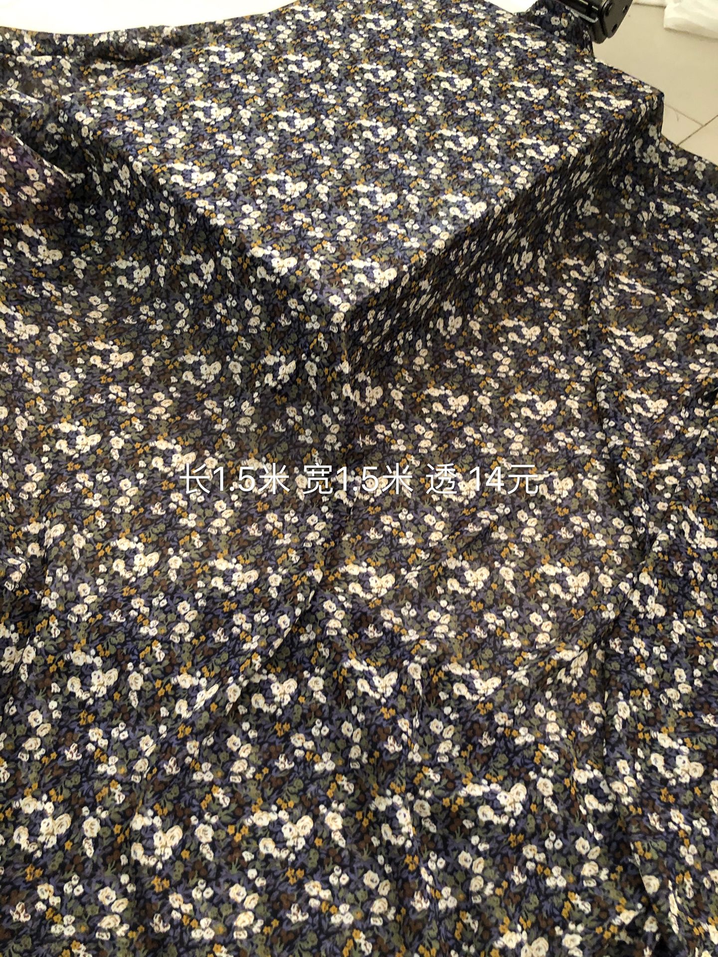 DIY vải voan giả vải georgette sợi lụa mô phỏng lụa satin không thấm nước đầu vải - Vải vải tự làm chất vải tici