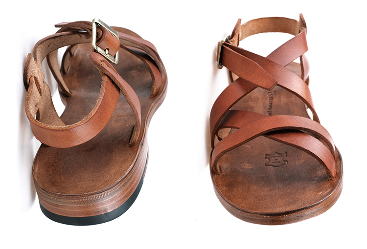 KONGLONGMOGU sandal da rám nắng thủ công retro 2018 mới nam và nữ hoang dã / 8115 giày converse nam