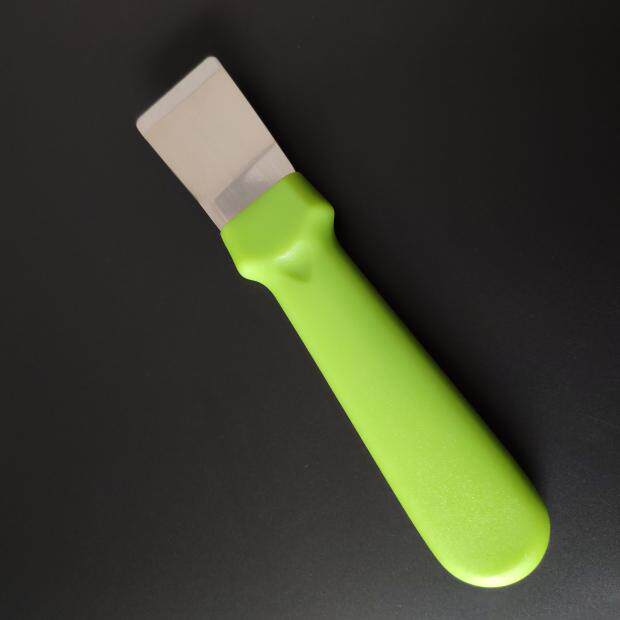 Professional cleaning oil smoke machine dedicated one-inch double blade heavy oil shovel knife left and right straight wind wheel scraper stainless steel