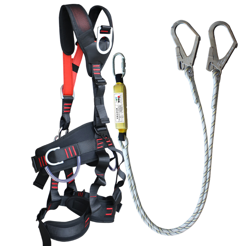 Extended climbing Downhill seat belt Aerial work seat belt Rescue adventure seat belt Full body seat belt