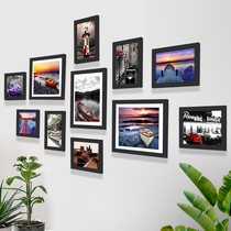 Living room wall picture frame 10 inch photo frame hanging wall combination non-perforated photo wall frame photo decoration wall frame photo decoration wall frame wall