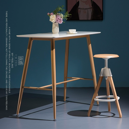 Дизайнерская современная модная крутящаяся подставка для ног из натурального дерева