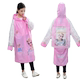 어린이 비지 코트 소년 전신 소녀 레인 슈트 베이비 초등학교 학생 학교 특별 레인 판초 일체형 어린이 학교 가방