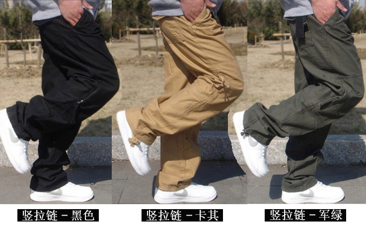 Quần yếm nhiều túi quần âu đồng phục công sở thẳng jogger nam