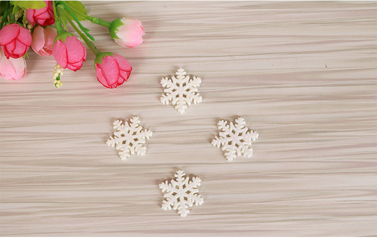 Frozen Frozen Phụ kiện bánh búp bê Aisha với bông tuyết trắng lấp lánh chèn thiệp Giáng sinh búp bê sứ