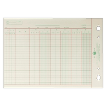 Lixin Inventory Ledger Financial Accounting Supplies Multi-Column Detailed Ledger Book Page Loose-leaf Detailed Ledger with 100 Covers (Quantity and Amount Type) 271-18