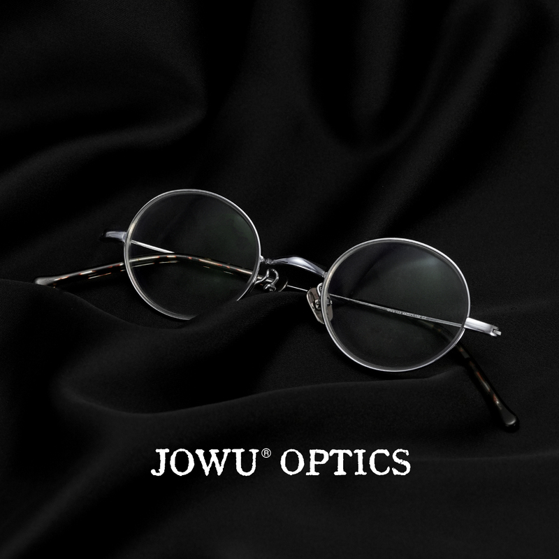 Jiuwu Gws103 Handmade Korean-Style Ultra-Light Pure Titanium Small Round Frame Elegant Eyeglass Frame Simple Oval Frame High Prescription Jiuwu Gws103 Handmade Korean-Style Ultra-Light Pure Titanium Small Round Frame Elegant Eyeglass Frame Simple Oval Frame High Prescription