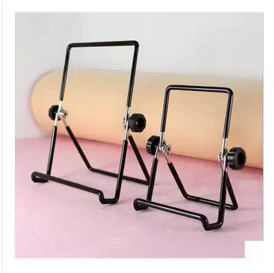 Lazy bracket tablet mobile phone holder metal lazy rotating folding flat plate bracket