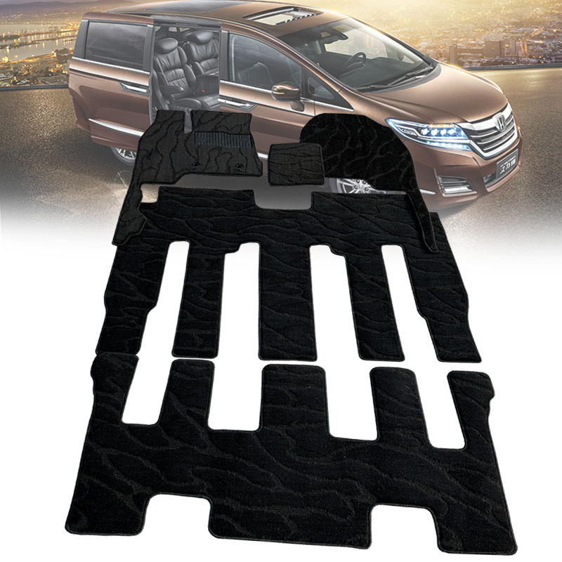 Elysion Hybrid Floor Mats, Carpet-Style Suede Original Factory Blankets, New Odyssey Business Car Seven-Seater Special Floor Mats