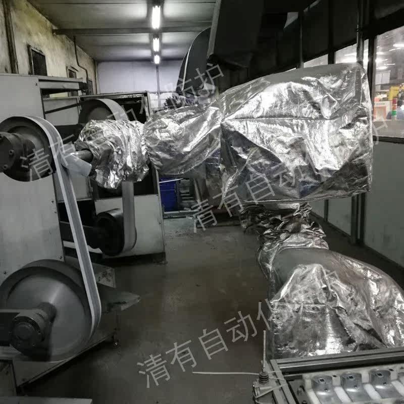 YASKAWA Yaskawa Robot Flame Retardant High Temperature Protective Clothing Qingyou Customized by Manufacturers