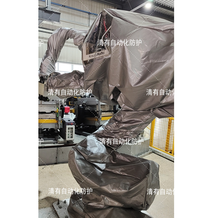 KUKA robot protective clothing, waterproof, dustproof, oil-proof and clamping Qingyou robot protective clothing manufacturer