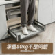Package installation kitchen cabinet pull basket drawer-type built-in dish rack 304 stainless steel kitchen storage condiment dish basket