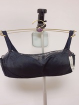Ives spring and summer new ladies without steel ring tube in thin lace embroidery anti-light bra 10810708