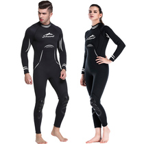 Shark Butter Professional 3mm Wetsuit Unisex Warm Cold Resistant Snorkeling Outdoor Couple Winter Swimwear Jellyfish