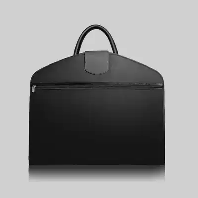 Hand-held bag dust cover clothes dust cover business trip suit dust cover black thick folding bag